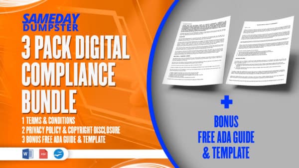 3 Pack Digital Compliance Bundle