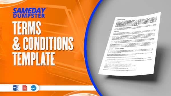 Terms & Conditions Template